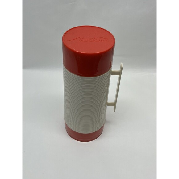 Aladdin Other - Vintage Aladdin Red White Hy-Lo Wide Mouth 1 Quart Food Thermos Bottle - WM1060P
